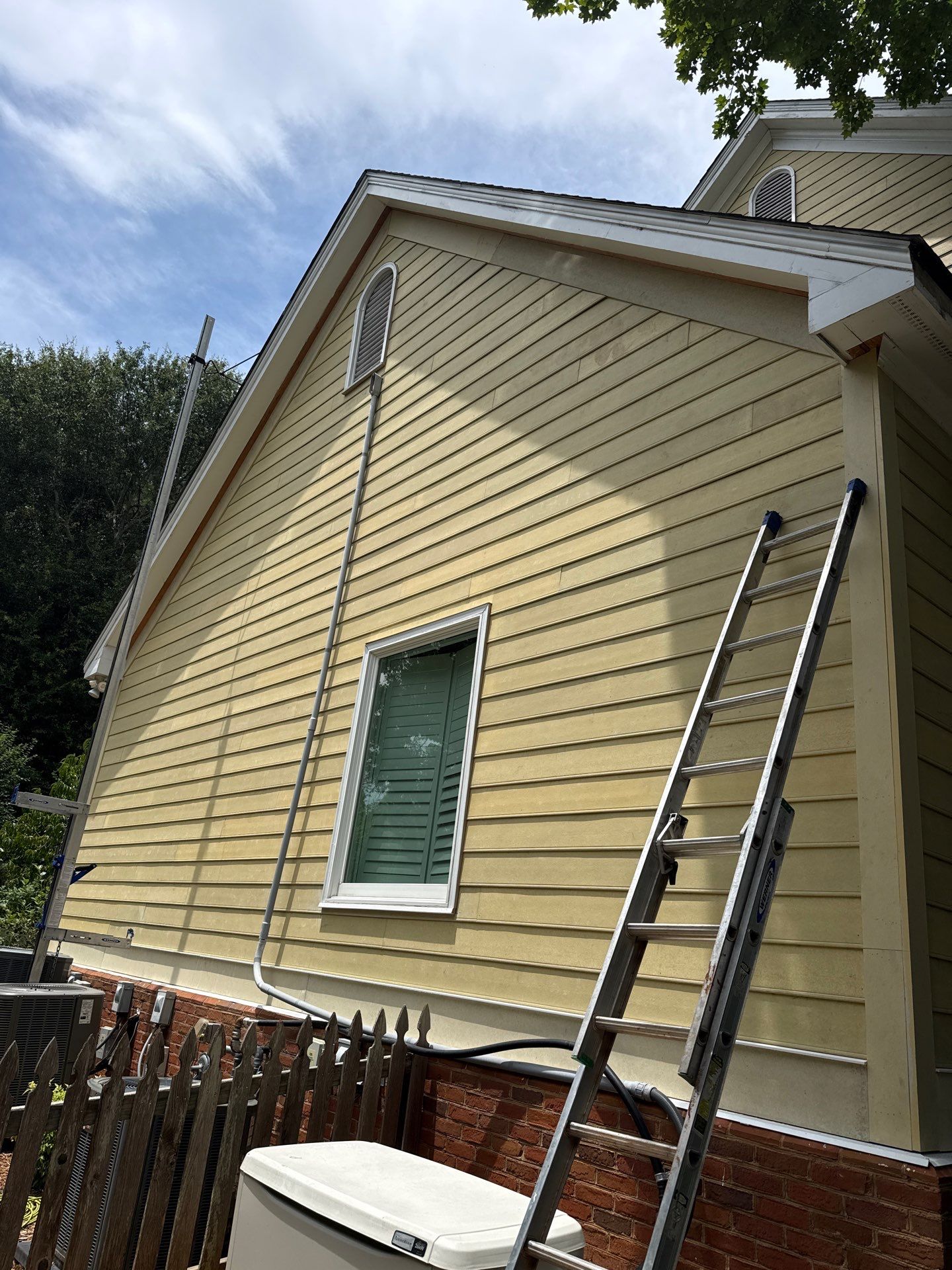 Atlanta, GA Siding and Rotted Wood Replacement, Plus Exterior Painting and Gutter Installation by Nelson Exteriors 