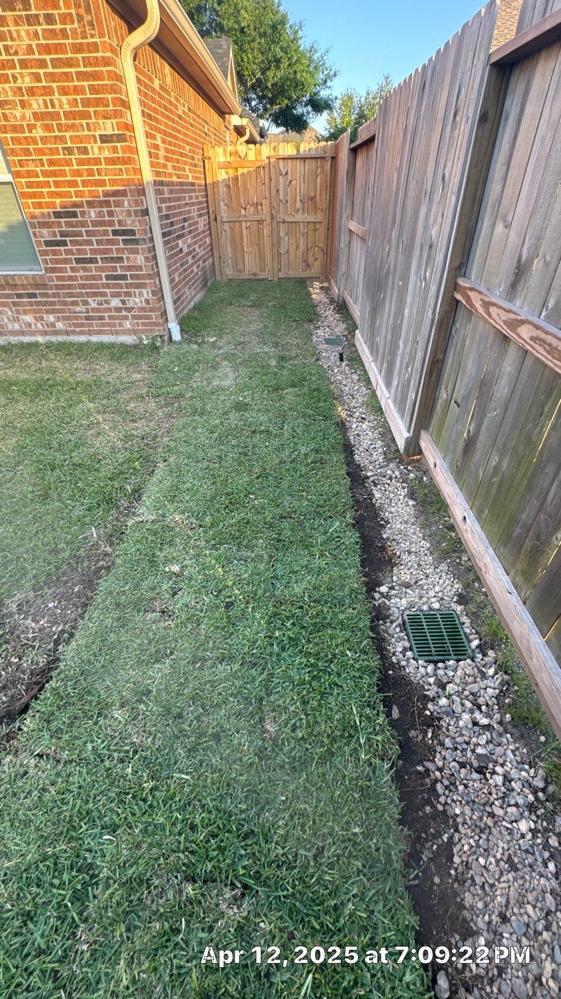 🌧️ Mrs.Scott – Yard Protection & Water Management Upgrade by Texas Urban Elements