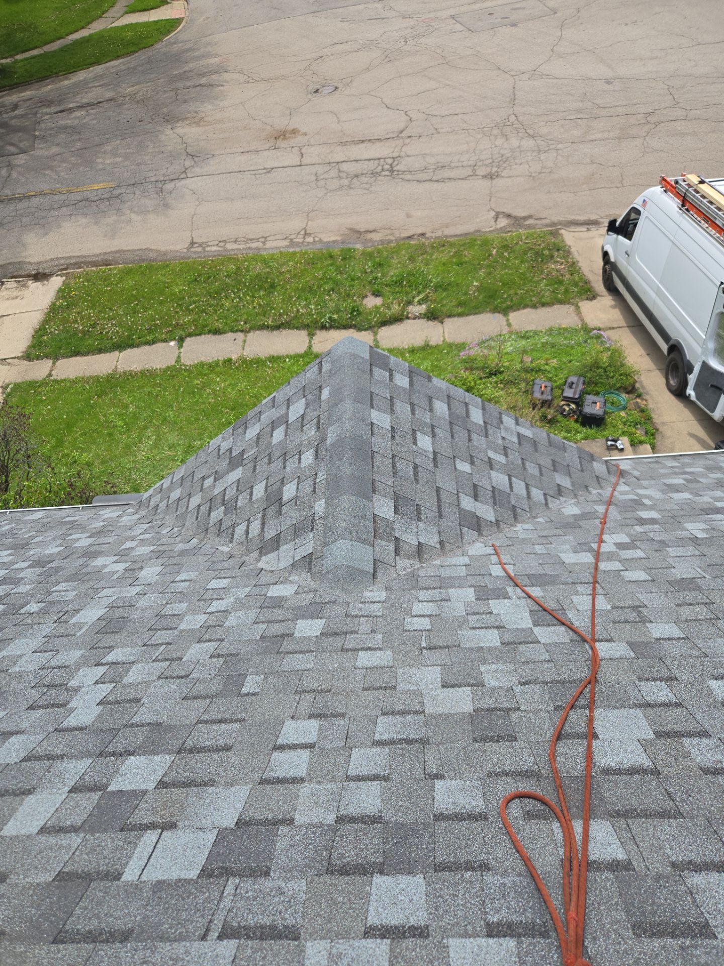 Judi C: Atlas Pinnacle, Color, Coastal Granite, Drip Edge, Color, Black by Eagle Eye Roofing