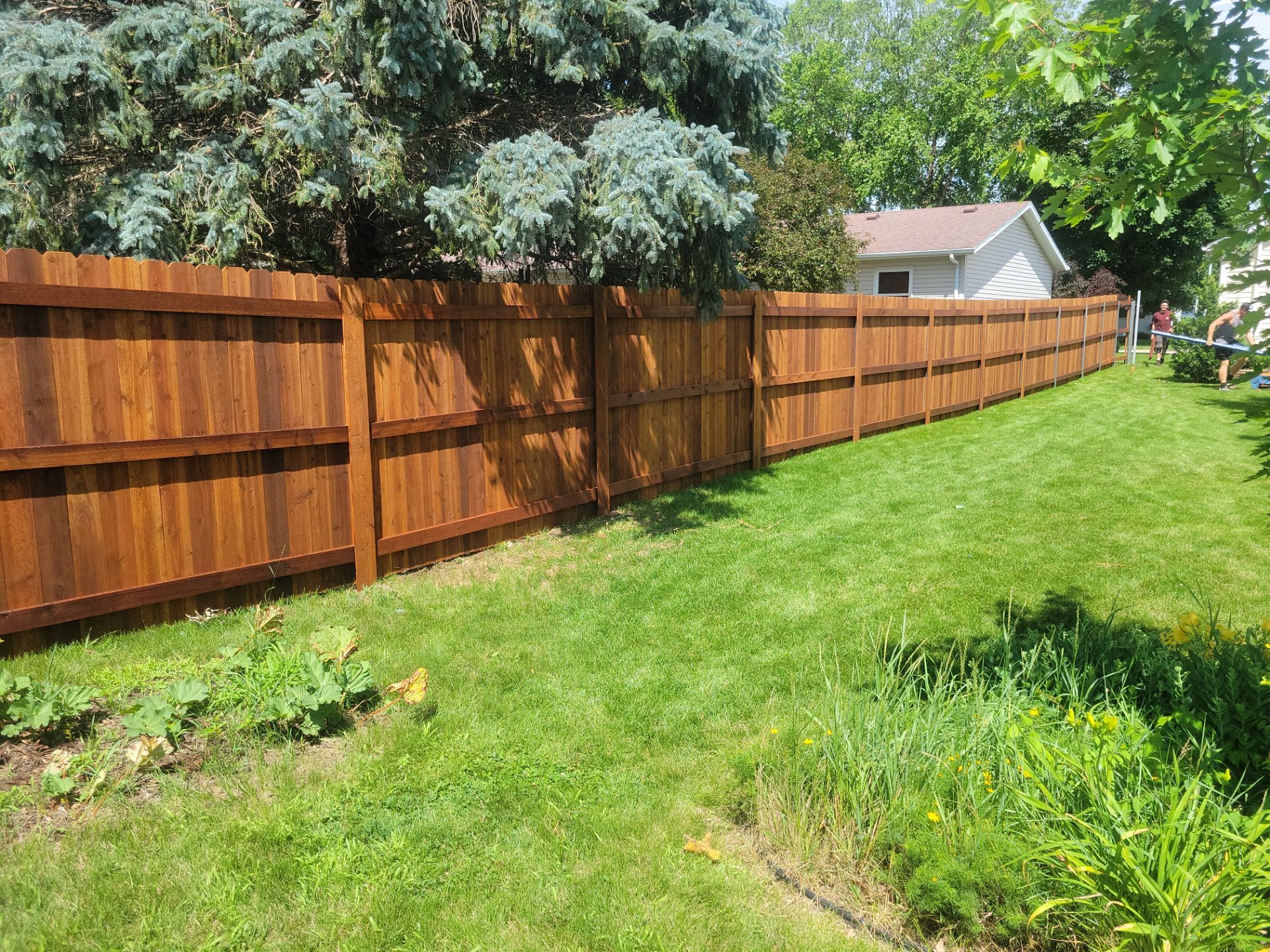 Project in Janesville by Perfect Picket Fence and Stain