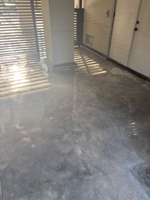 Concrete using TopSeal