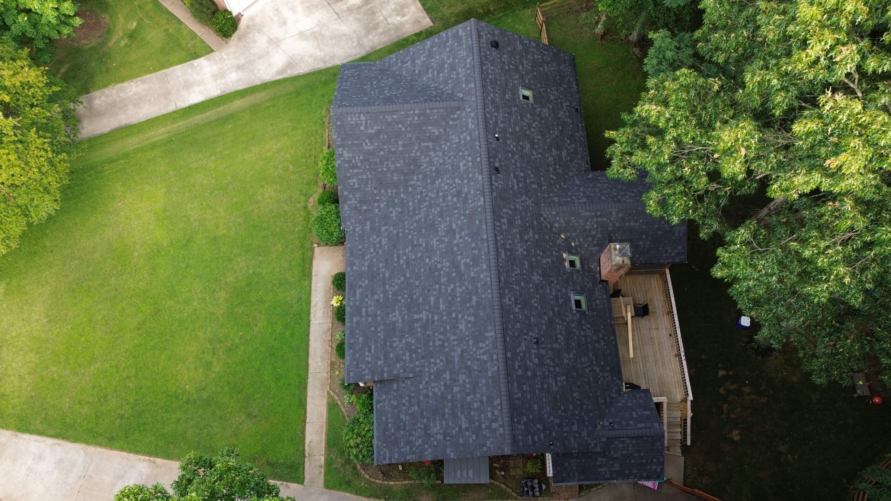 Residential Roof Replacement and Gutter Installation in Charlotte, NC by Merritt Roofing LLC