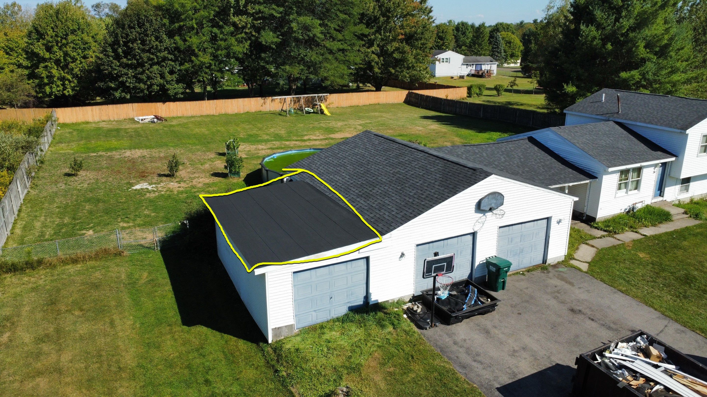 β
Storm Damage Garage Roof Replacement in Hastings, NY π π¨ by Alpha Omega Roofing LLC