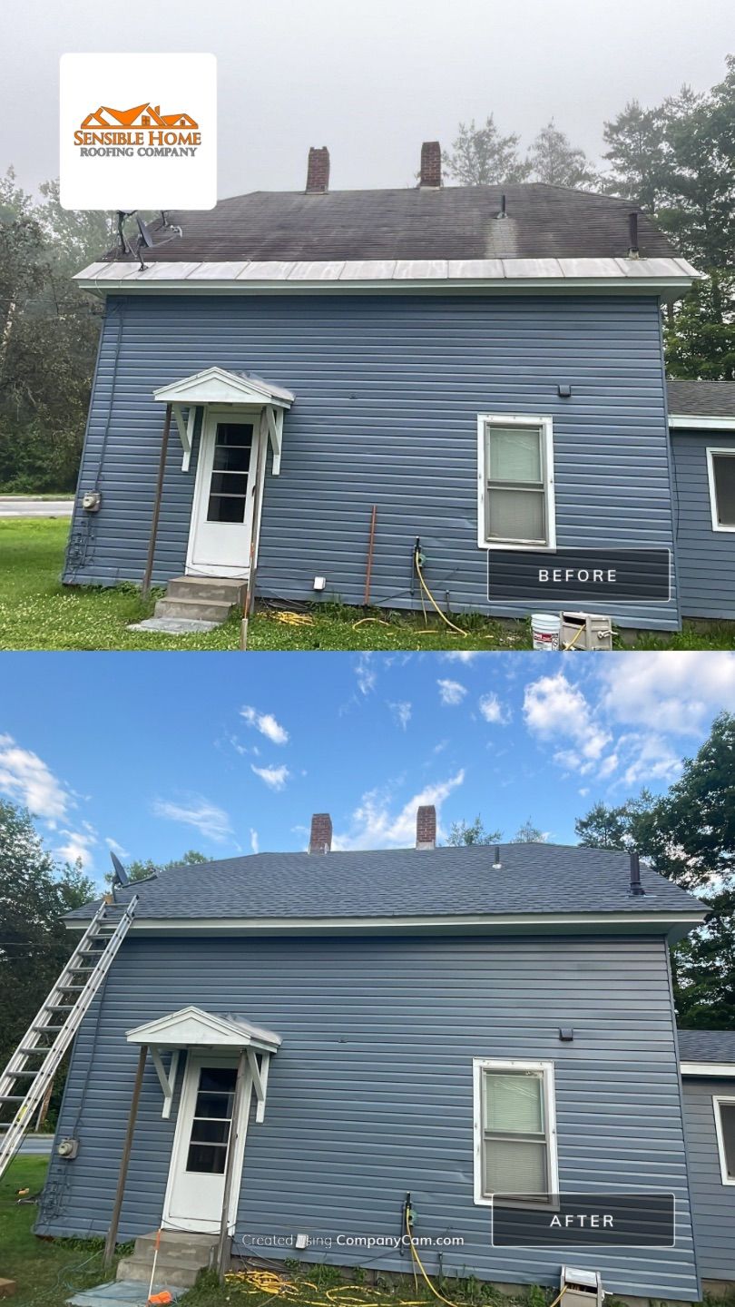 Residential Roofing Installation using GAF Timberline HDZ by Sensible Home Solutions