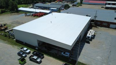 Commercial TPO Membrane Roof Install