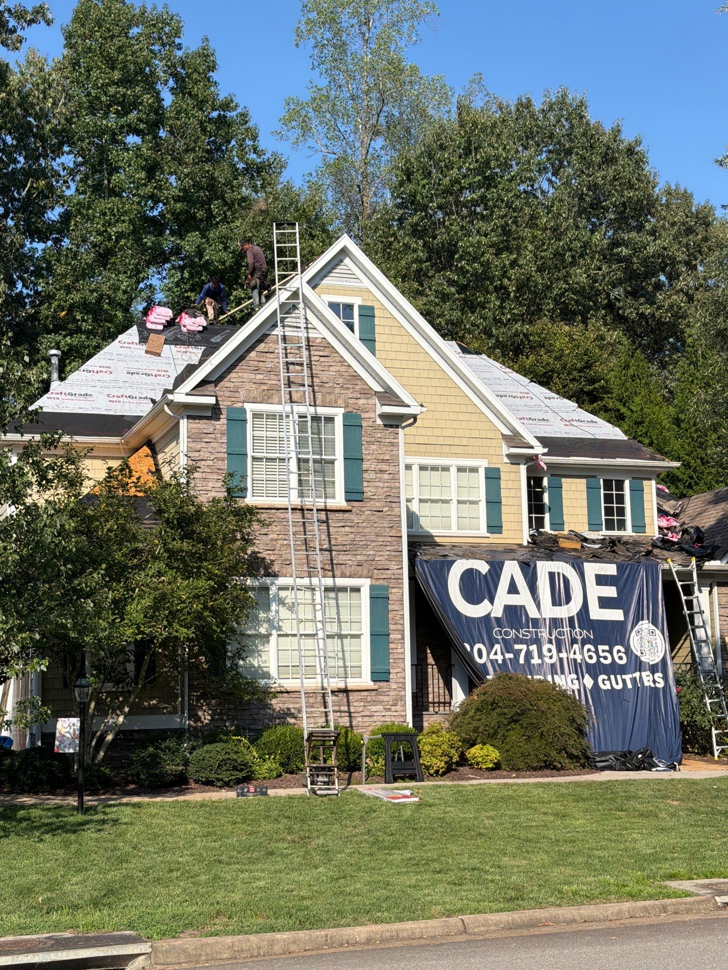Project in Quinton, VA by Cade Construction
