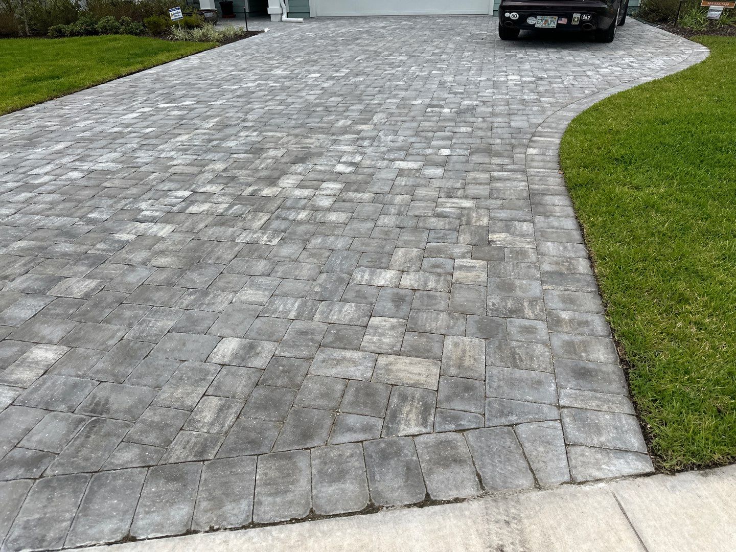 Pavers using Concrete Sealant, TopSeal, and PolySand by DuraSeal