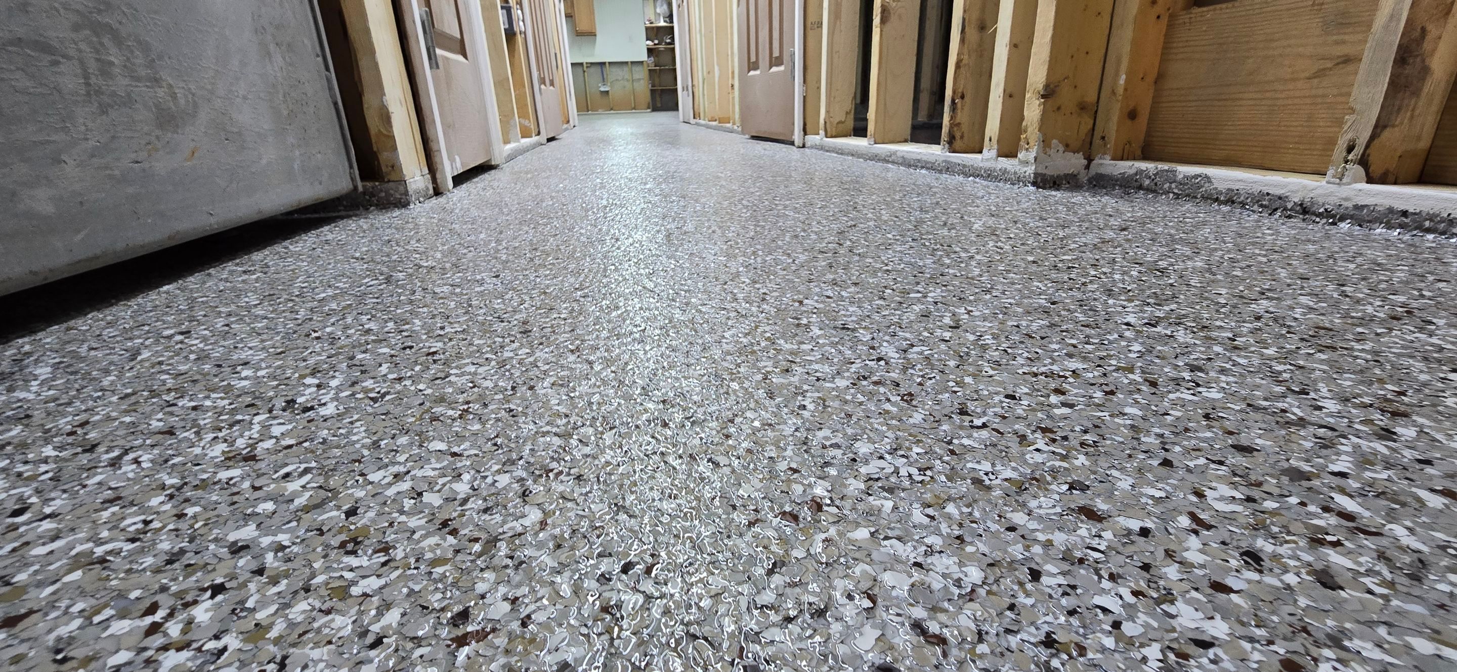 Bunker using Creekbed by Elite Floor Solutions