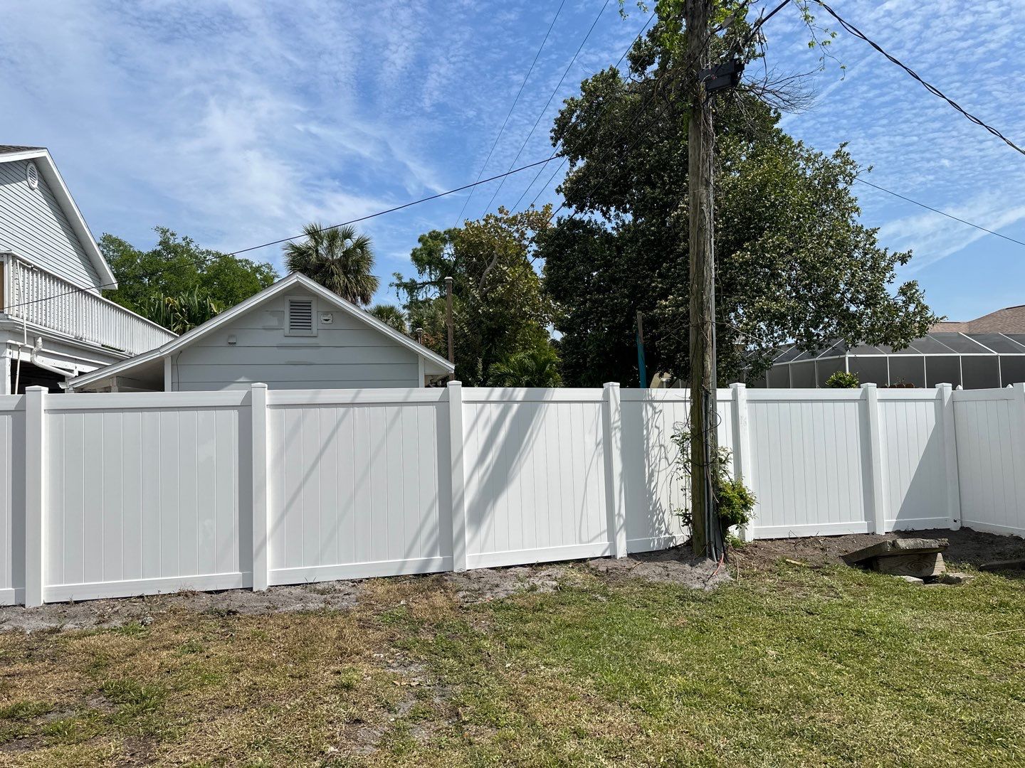 Vinyl Fence Installation using Vinyl Privacy Fence  by Asap fence and gates, LLC