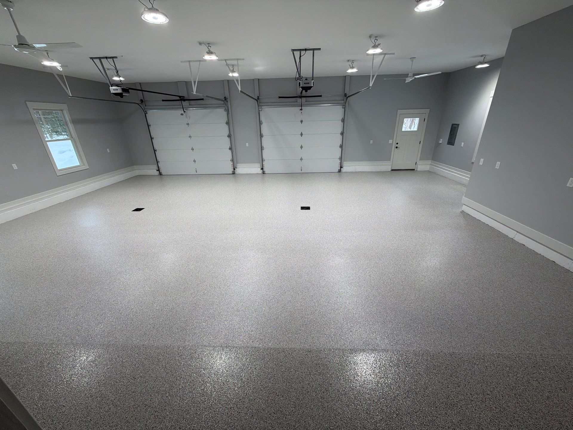 Garage & Basement Epoxy Floor Coating | Whitehall, Michigan by Gordon Painting