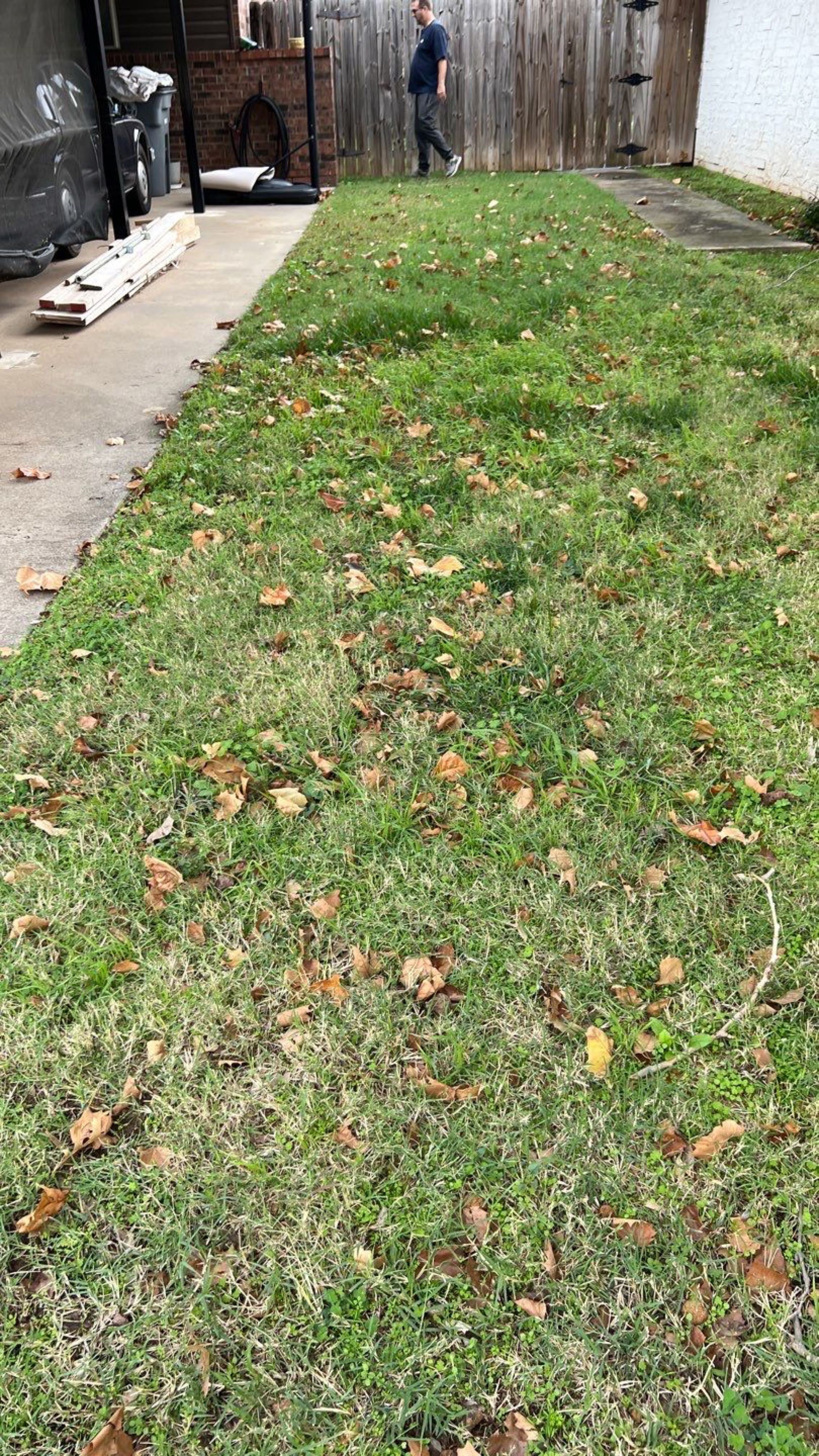 Fence , Concrete Pads , and Tree Removal by Clays Services Inc