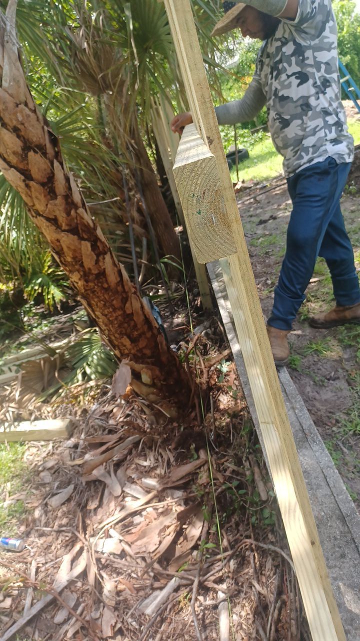 Nokomis, FL 6ft. Tall Treated Wood Shadowbox  by Asap fence and gates, LLC