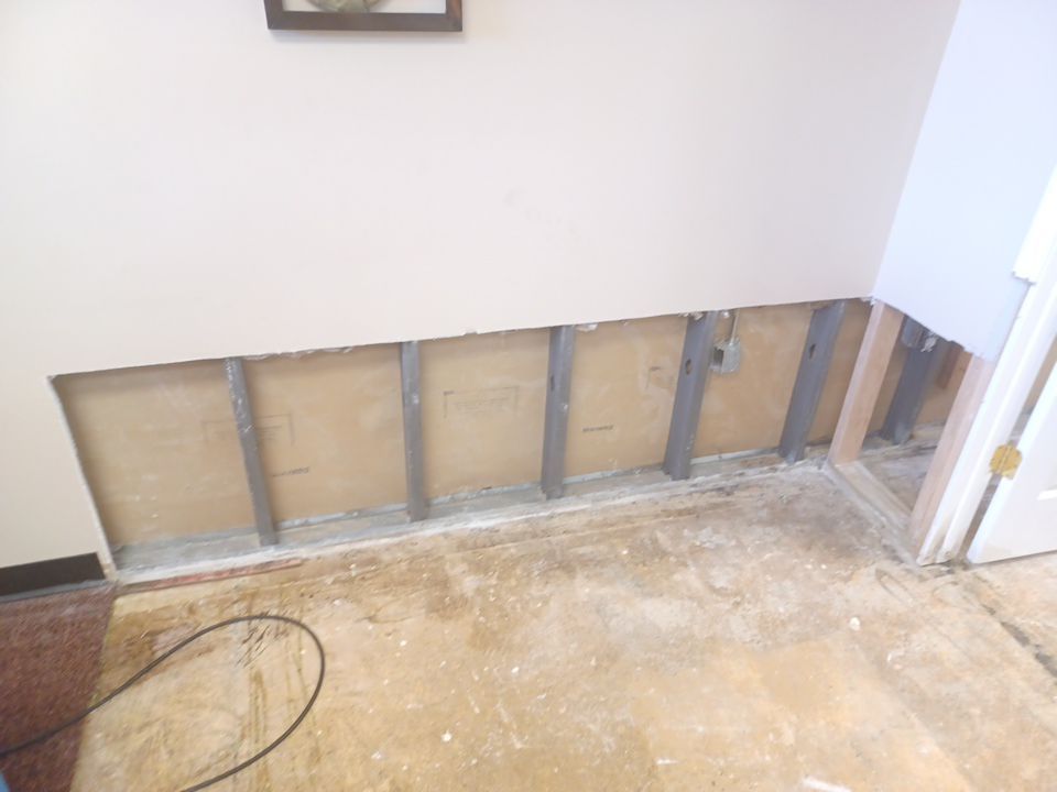 Project in Commerce Twp by EzDry Water Mitigation & Property Restoration