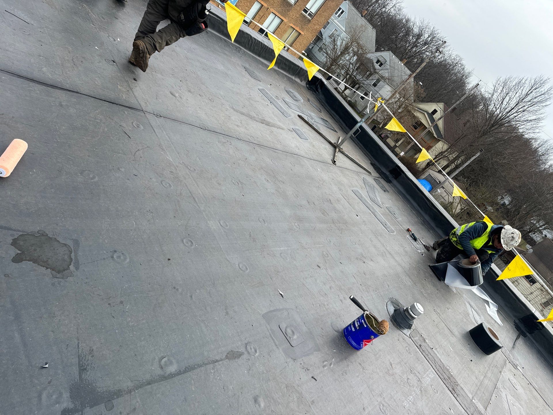 Asbestos Abatement using CertainTeed Grand Manor by Absolute Roofing and Construction