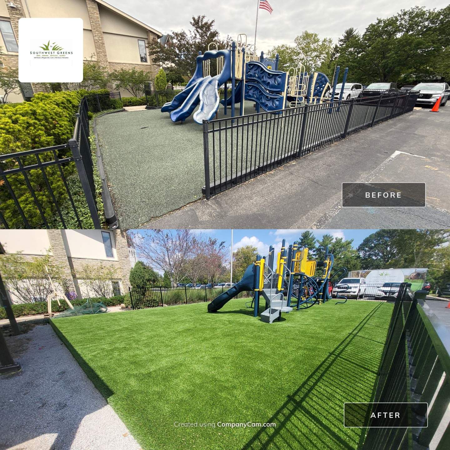 St. Andrews Turf Surfacing Upgrade by Southwest Greens Midwest