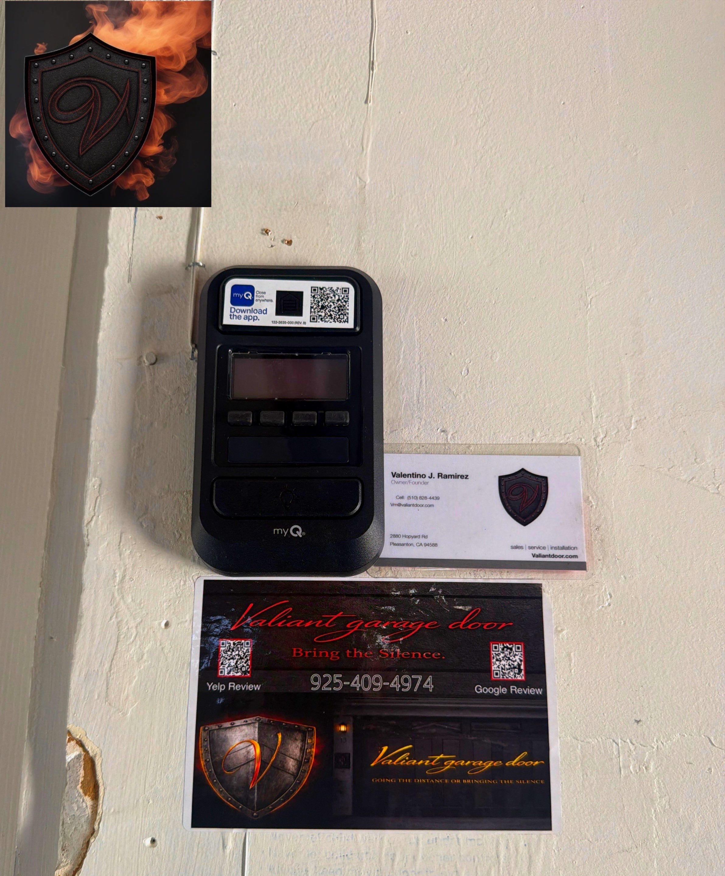 Garage Door Torsion Spring Replacement and Smart Controller Installation in Santa Clara by Valiant Garage Door