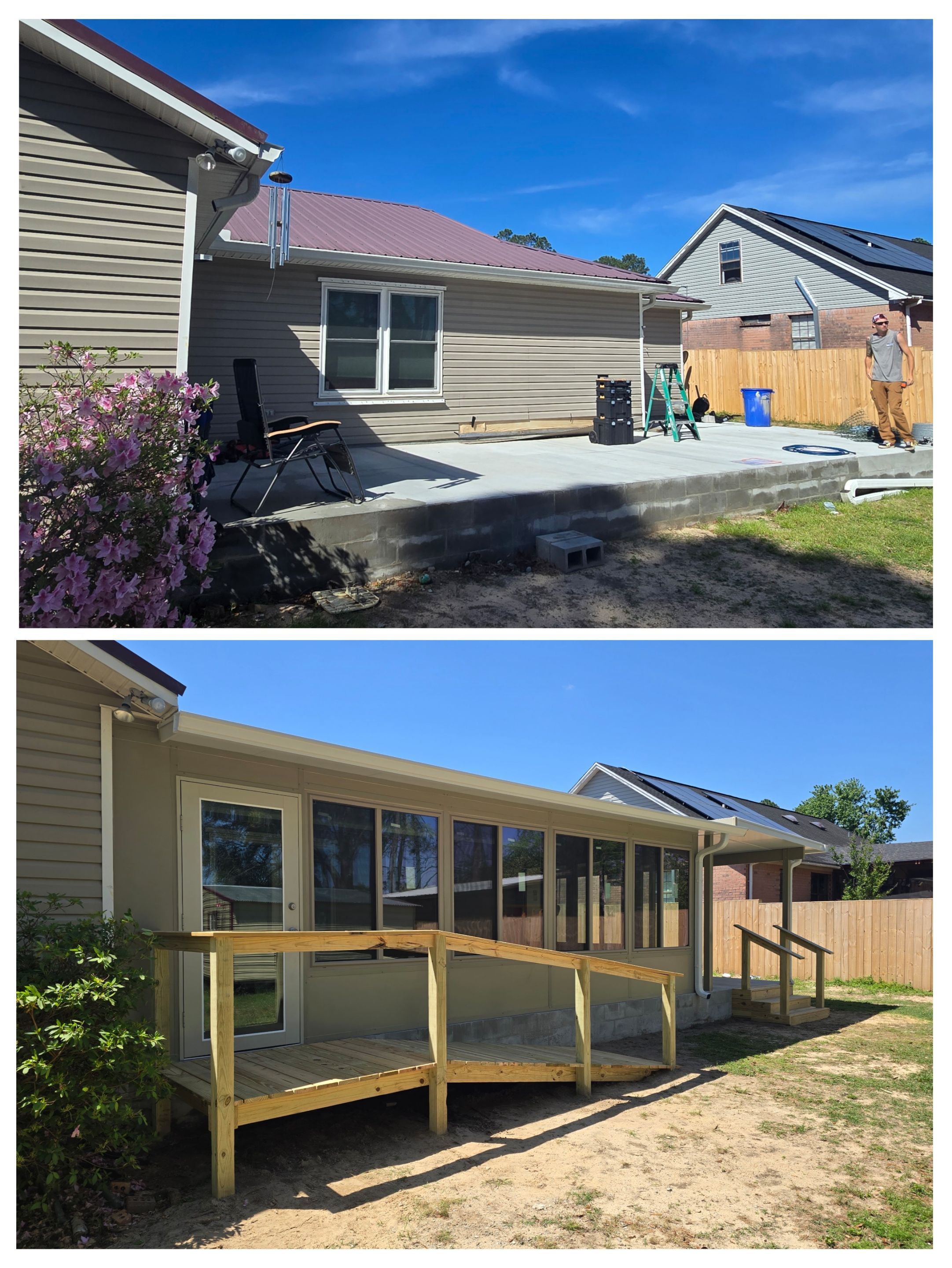 Glass Room & Patio Cover in Crestview by Titan Sunrooms