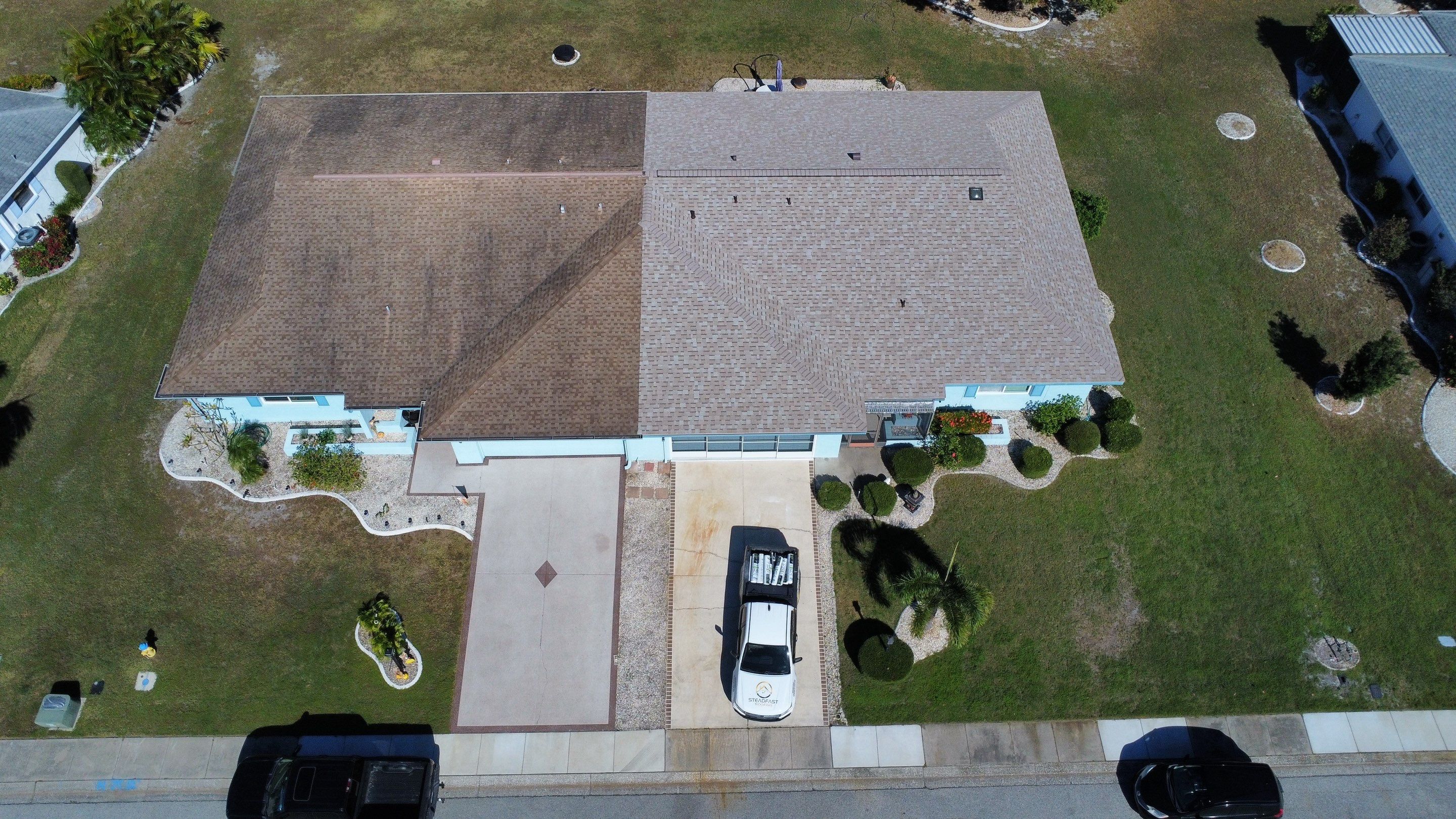 Roof Replacement in Sun City Center FL. by Steadfast Roofing 