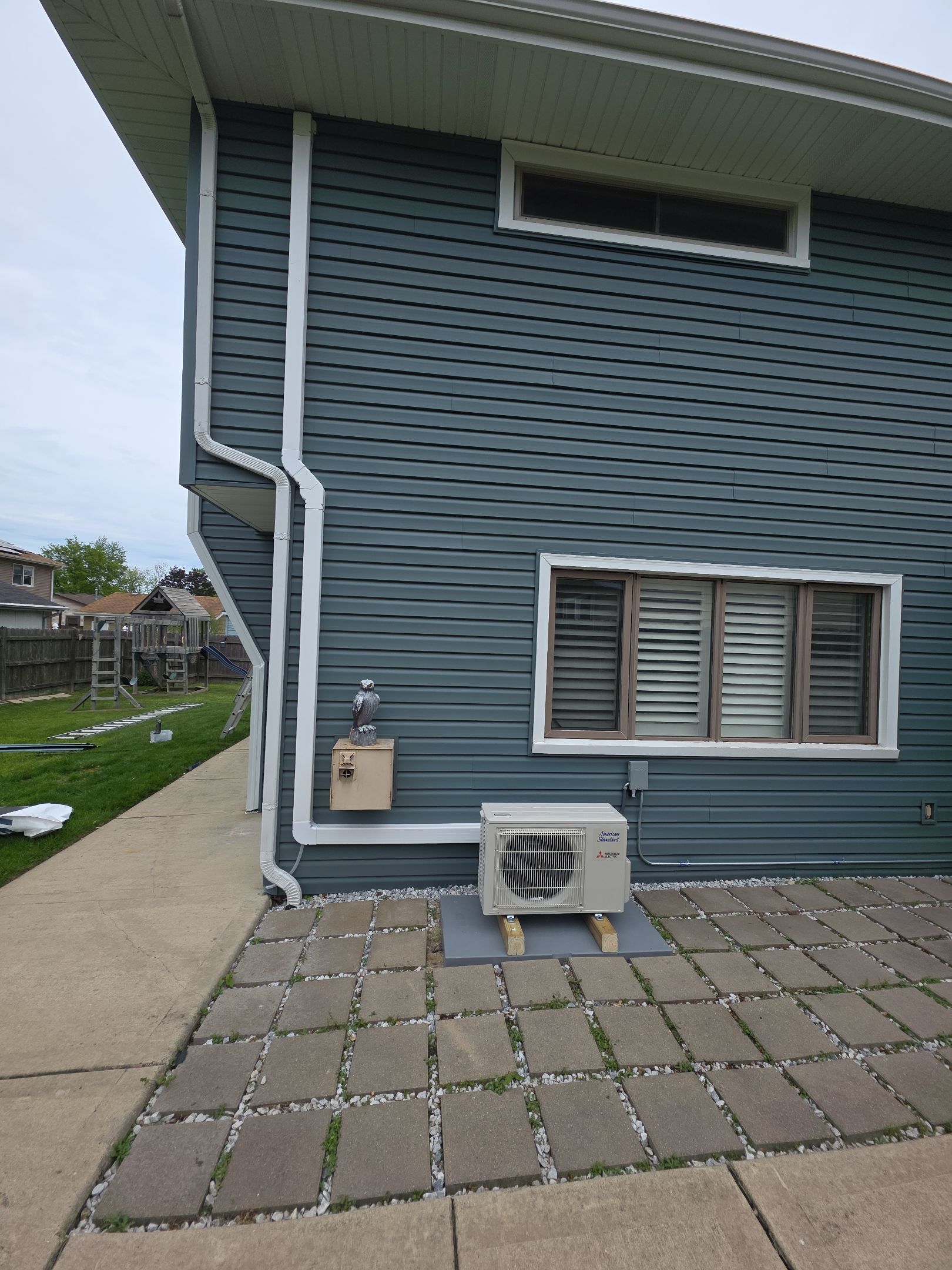 Mitsubishi 9k Hyper Heat Ductless System with Indoor Wall Unit by Ragano Heating & Air Conditioning Inc