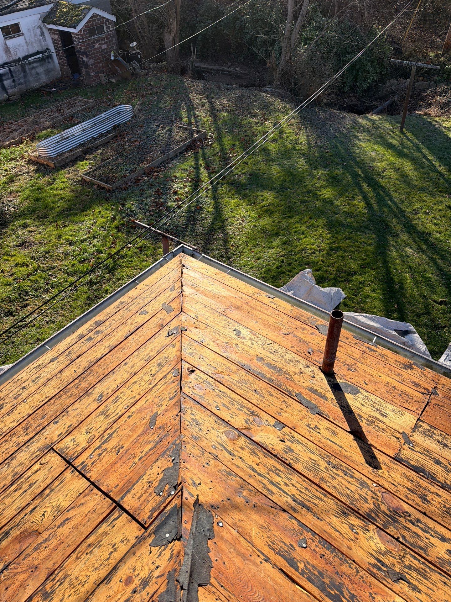 Residential Roofing Installation using GAF TImberline HDZ Hickory by Rainstoppers Roofing
