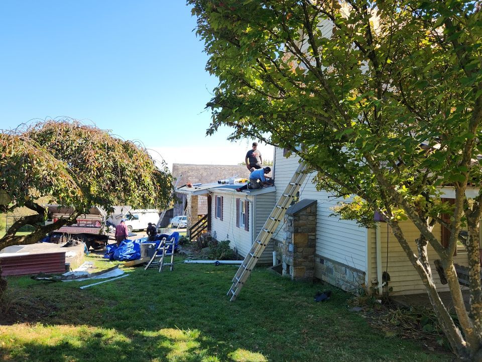 Complete Exterior Home Make Over in Maryland by Elvis General Construction LLC