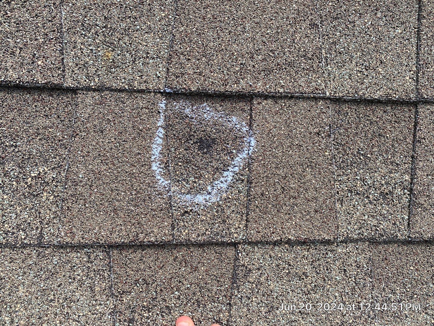 Hail Roof inspection in Jenks by Decor Roofing & Restoration