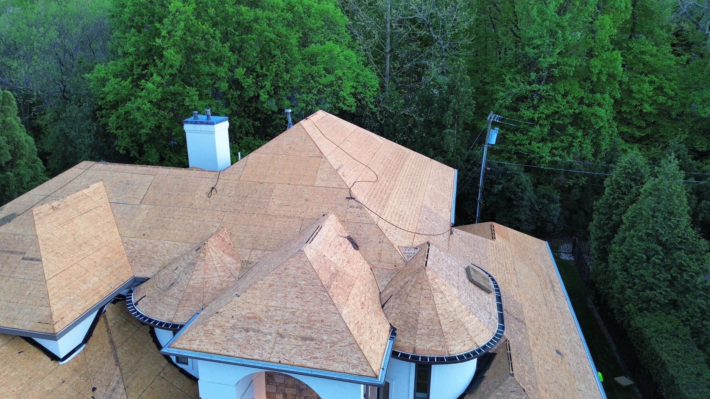 Full Roof Replacement using GAF HDZ Shakewood by Just In Time Roofing and Restoration