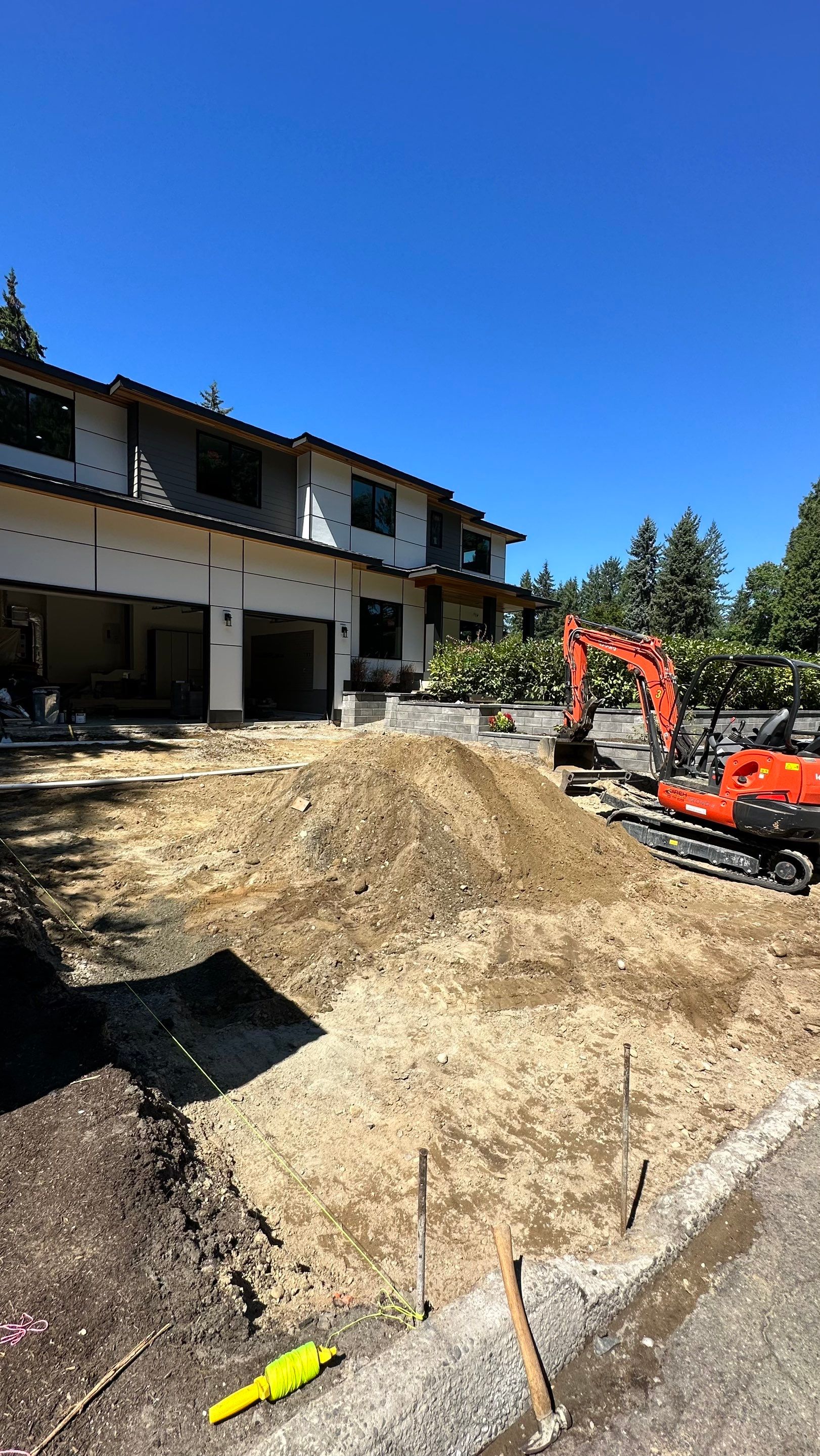 Bruce | Broom Finish Driveway, Concrete Project by Jireh Asphalt & Concrete Inc 