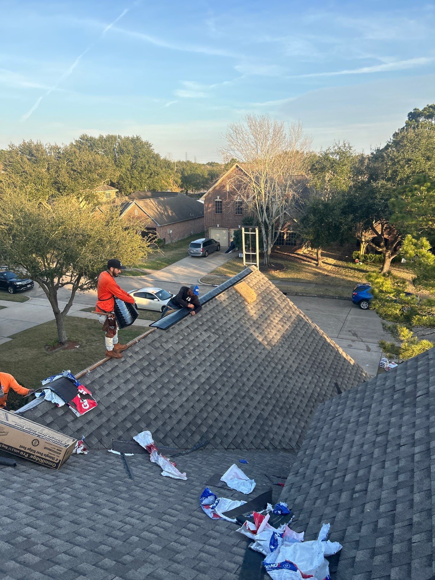 Roof Replacement in League City TX by Roof Repair Company