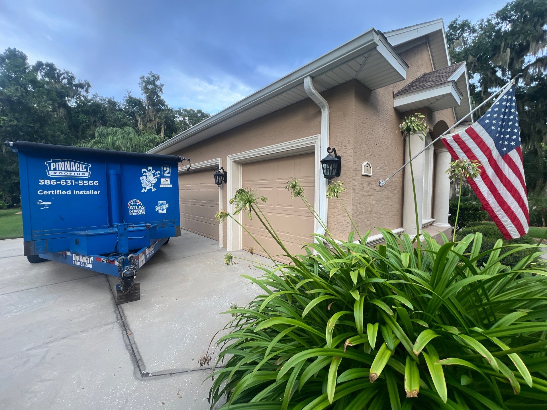Tamko Titan Natural Timber Roof Replacement in Palm Coast by Pinnacle Roofing Group