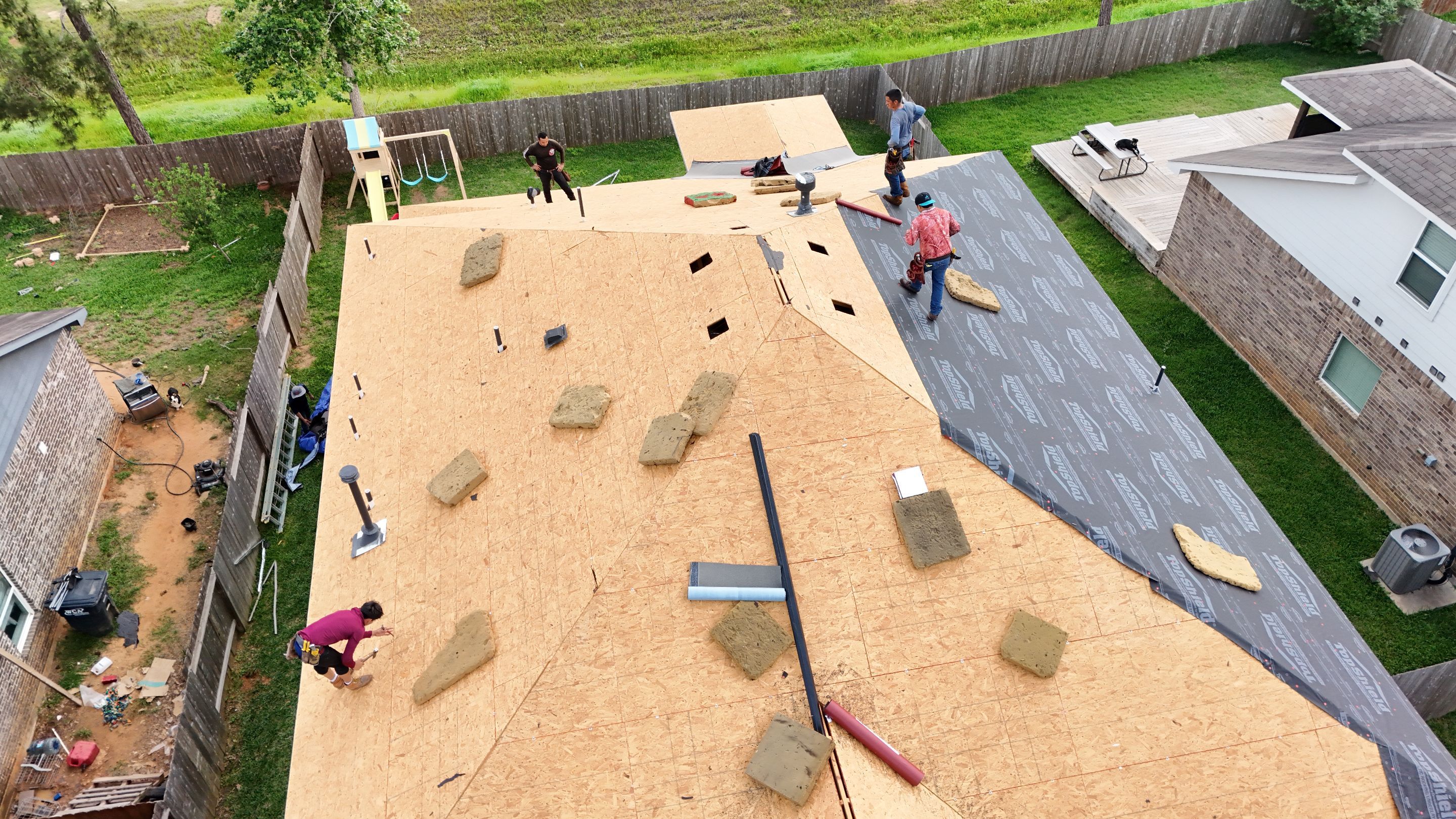 Project in Magnolia, Texas by Roof Top Innovations 