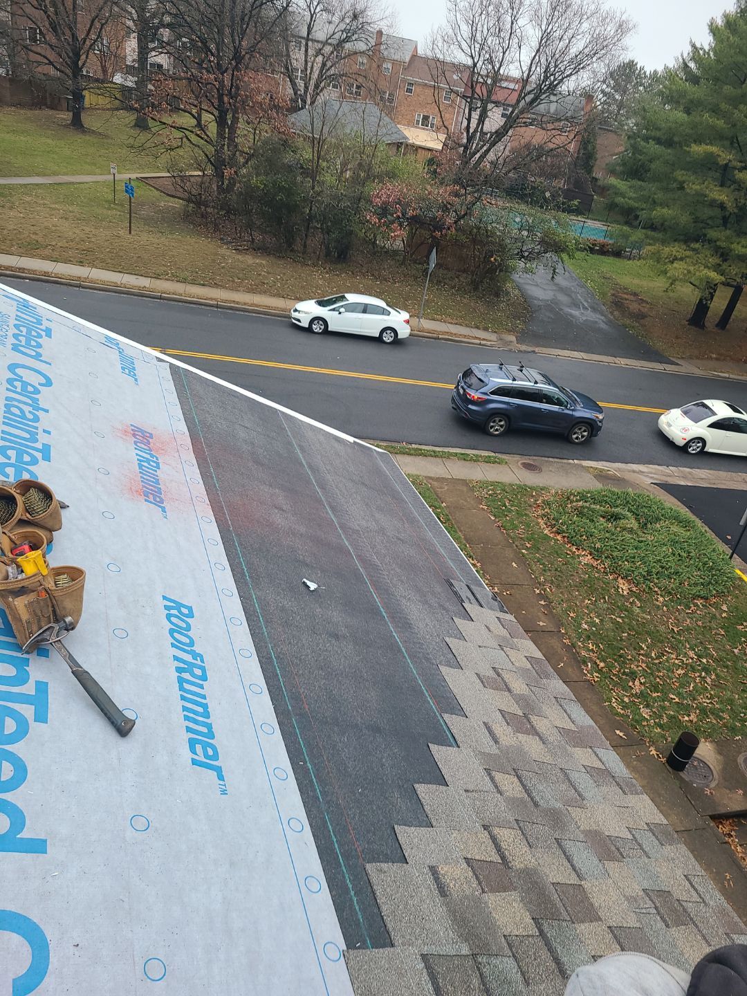 Vienna: Residential Roof Replacement with CertainTeed Landmark Pro in Max Def Weathered Wood by RM Banning, Inc.
