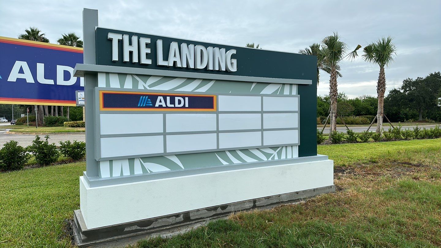 Monument Signs for The Landing by SignCrafters