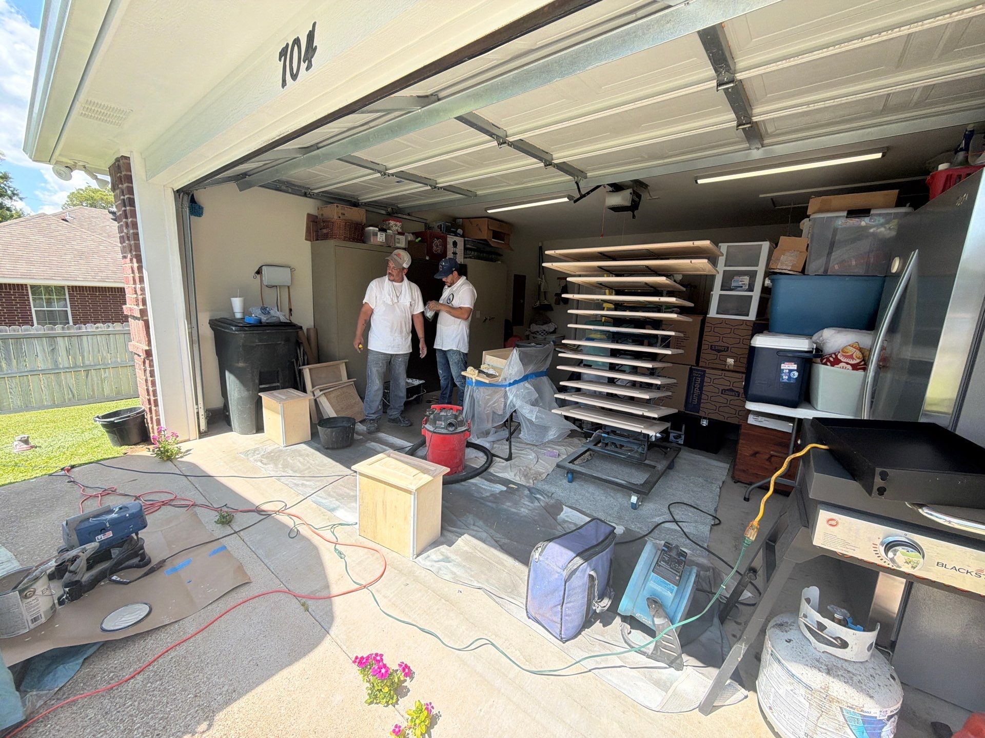 Lindale TX Interior Painting Transformation by Quality Coats Painting