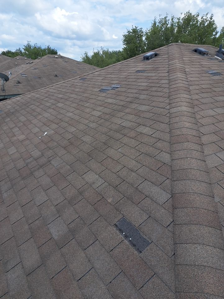 Reroof w/ window repairs by Heaven Sent Roofing, LLC 