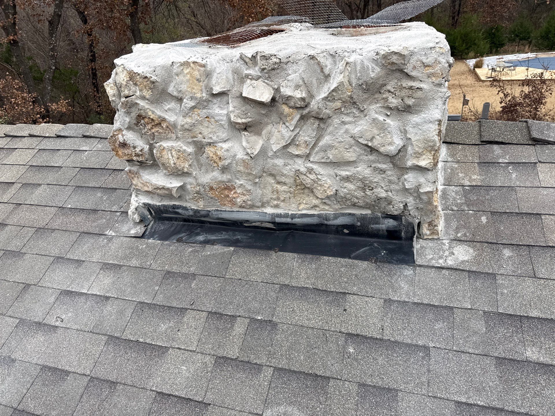 chimney repair in Edmond by McCann's Roofing and Construction