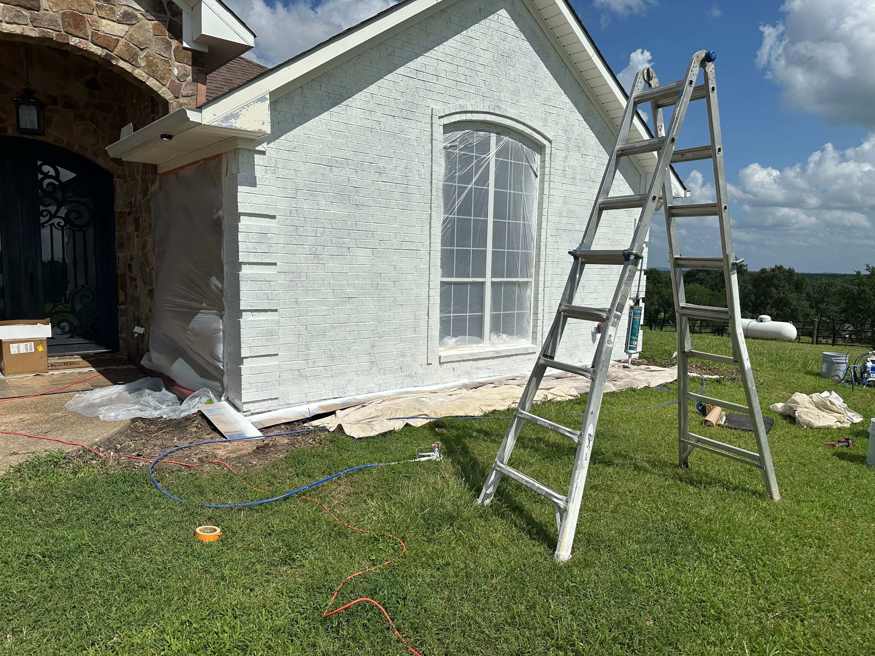 Exterior Transformation in Troup Texas by Quality Coats Painting
