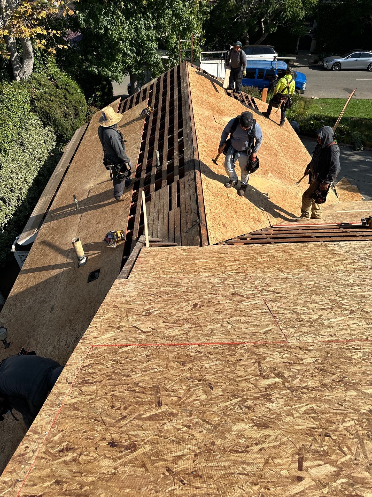 Residential Roofing Installation using Presidential Shingles by Hull Brothers Roofing
