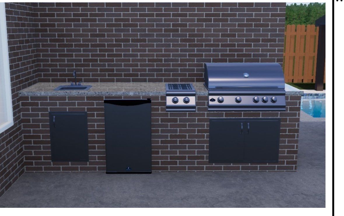 Summer Kitchen in Fulshear by SophAlx LLC