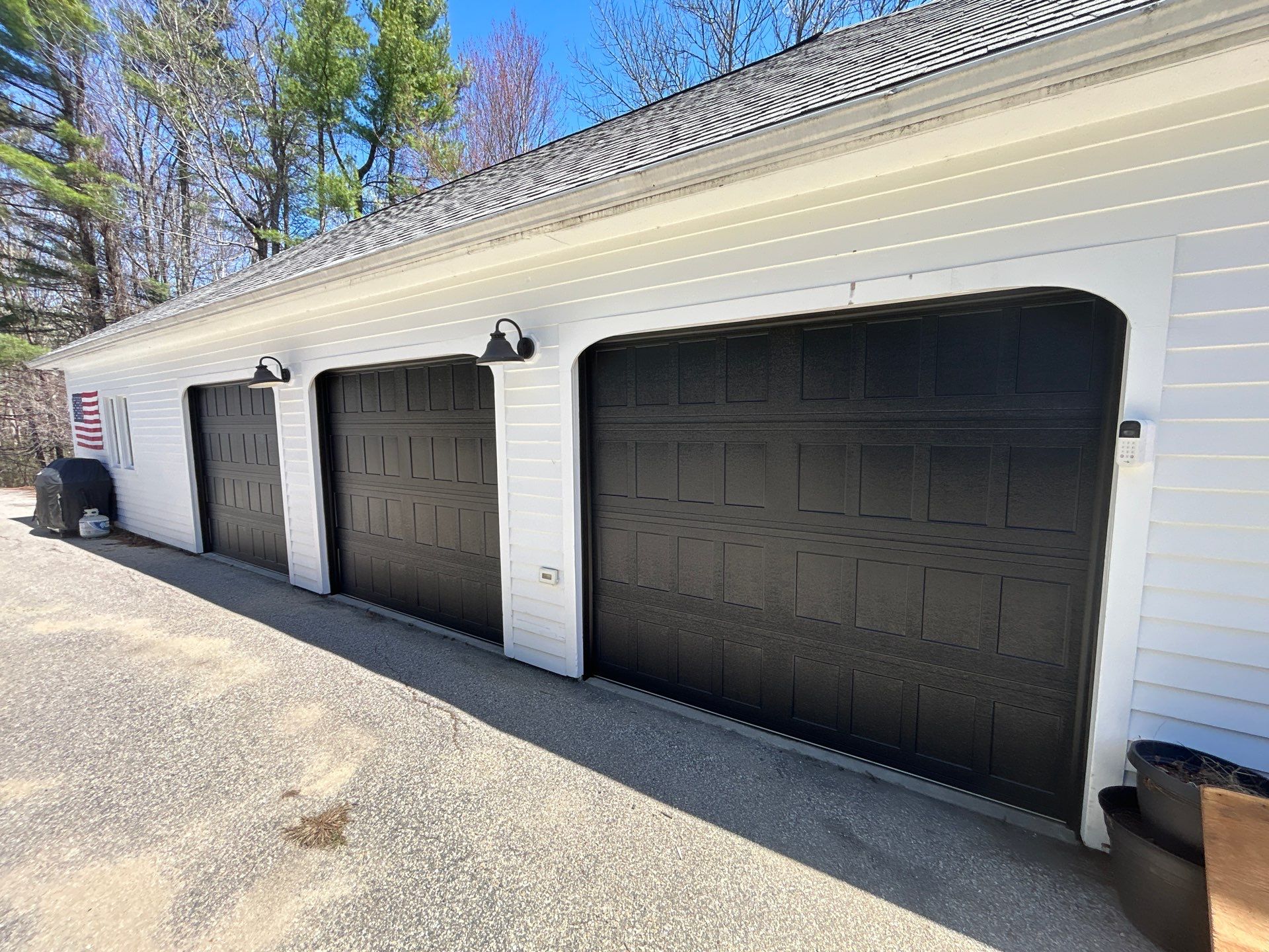 Installation of Raynor Encore Doors by Keene Door