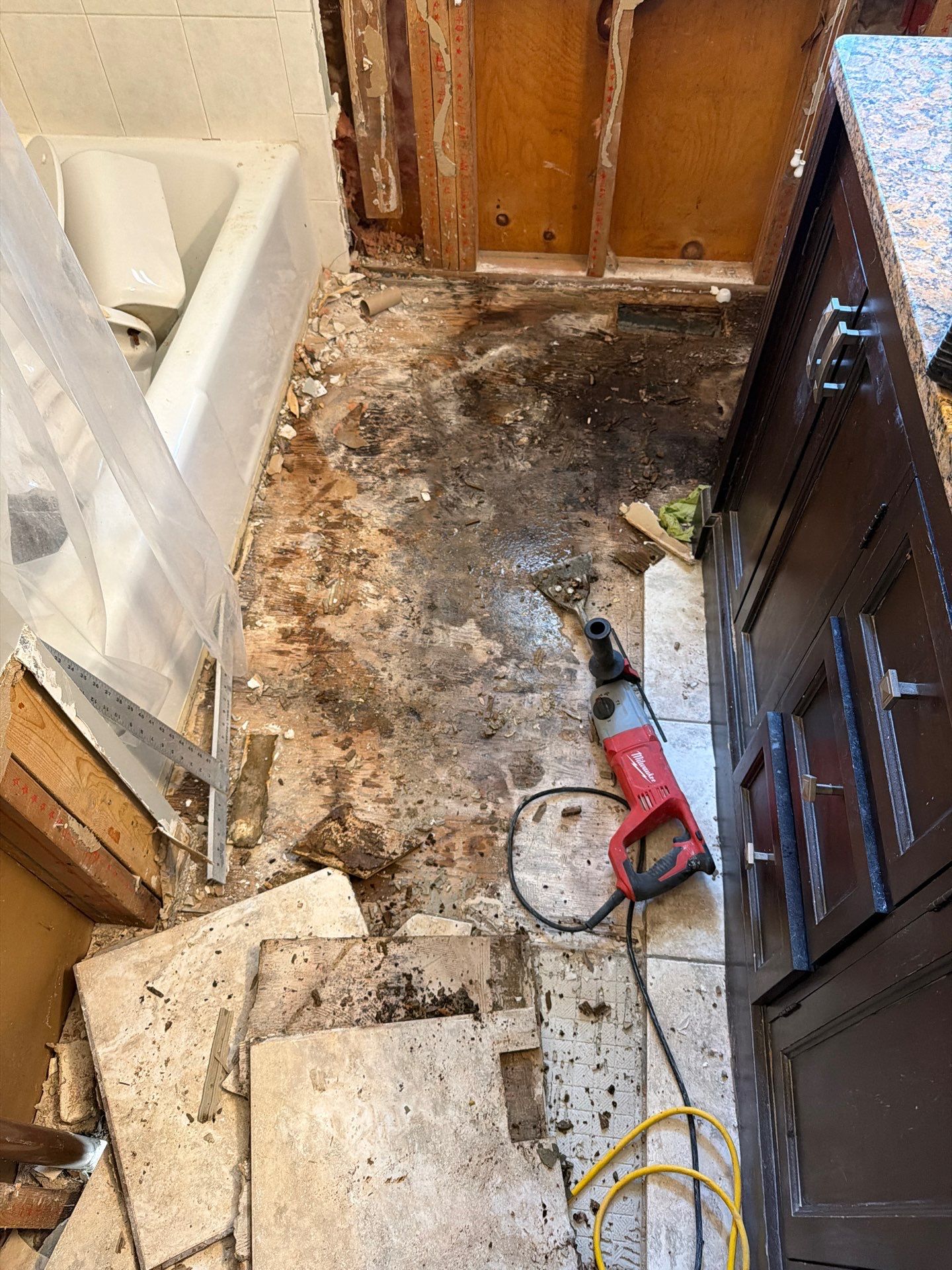 Project in Naperville by Rock Bottom Recovery & Restoration