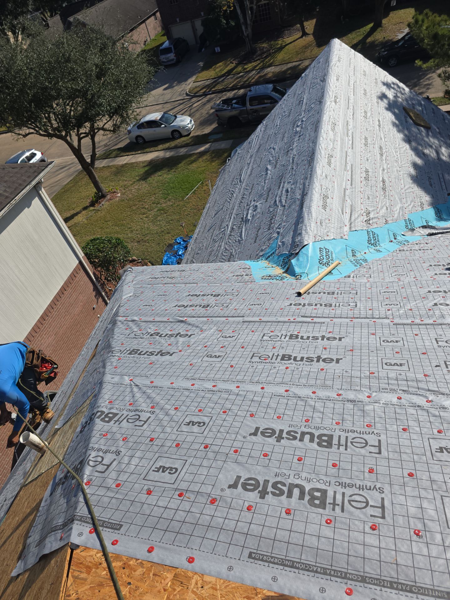 Roof Replacement in League City TX by Roof Repair Company