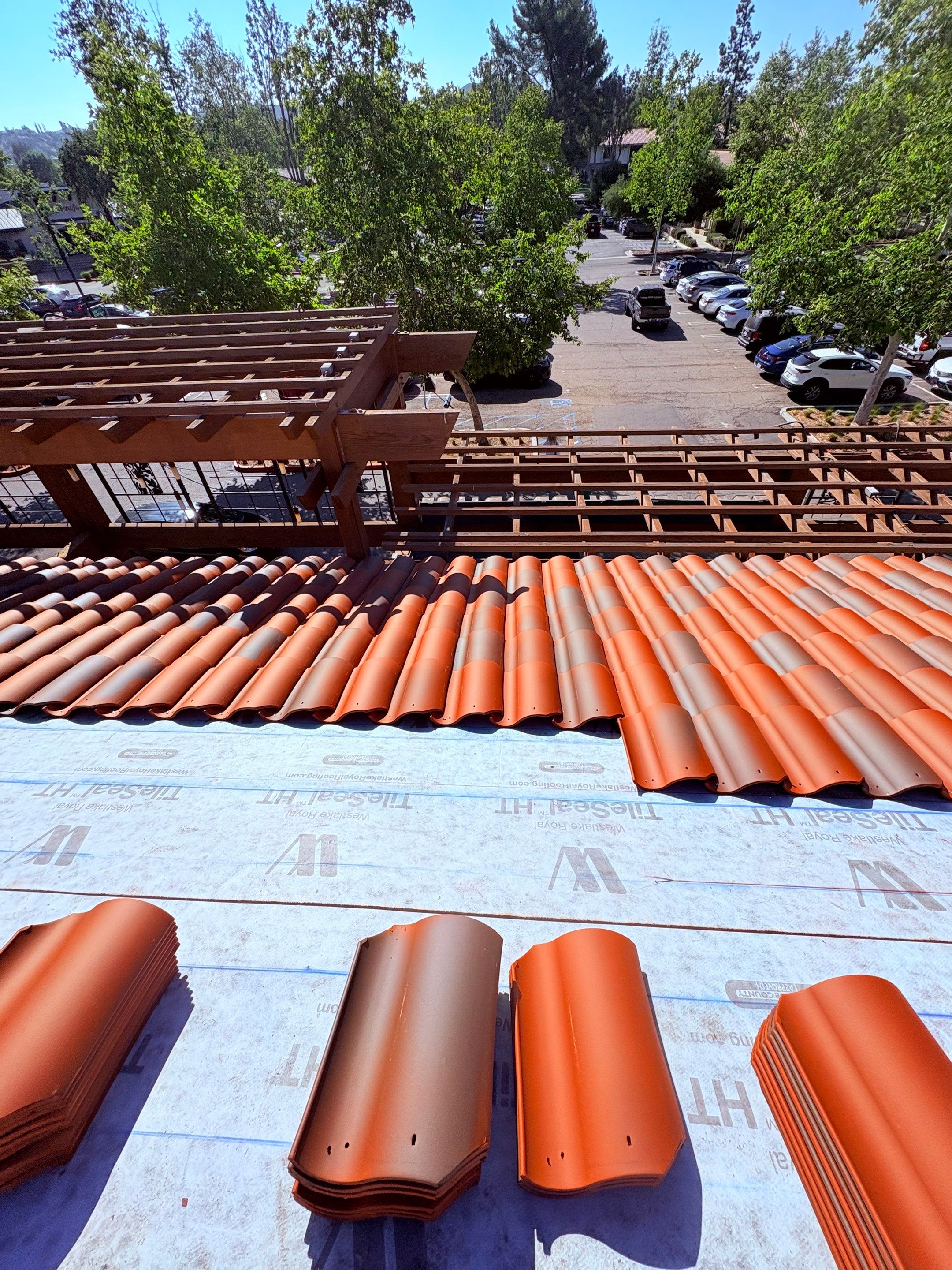 Regency Westlake Shopping Center  by Sanchez Single Ply Roofing