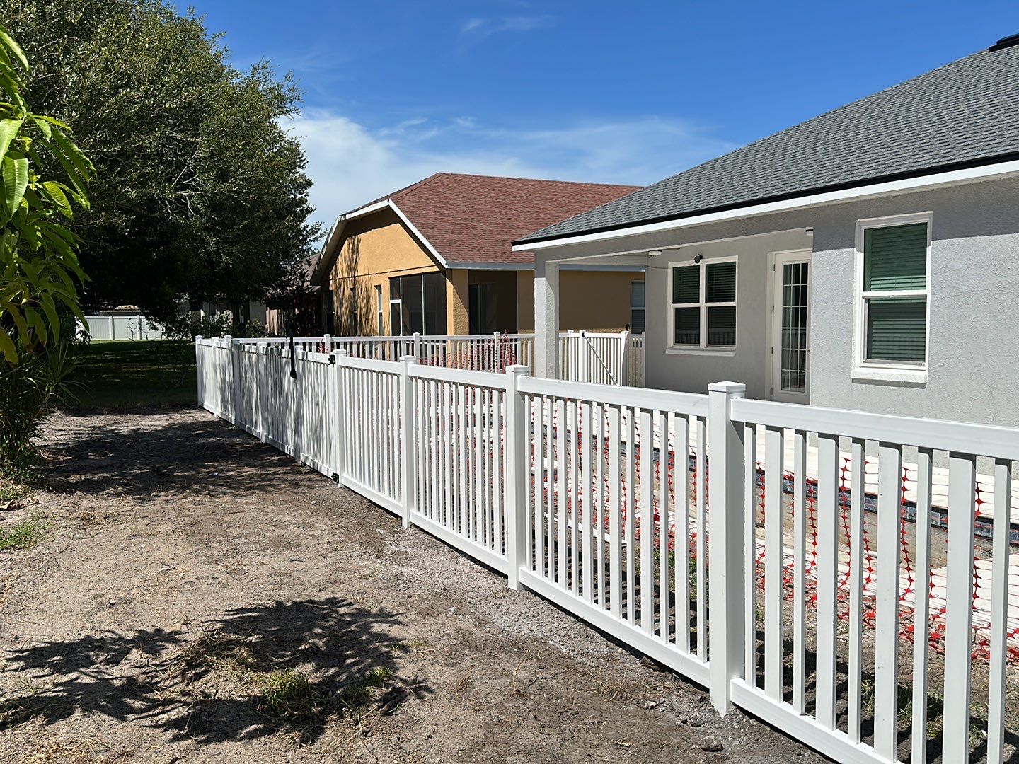Vinyl Fence Installation using Vinyl Picket Fence by Asap fence and gates, LLC