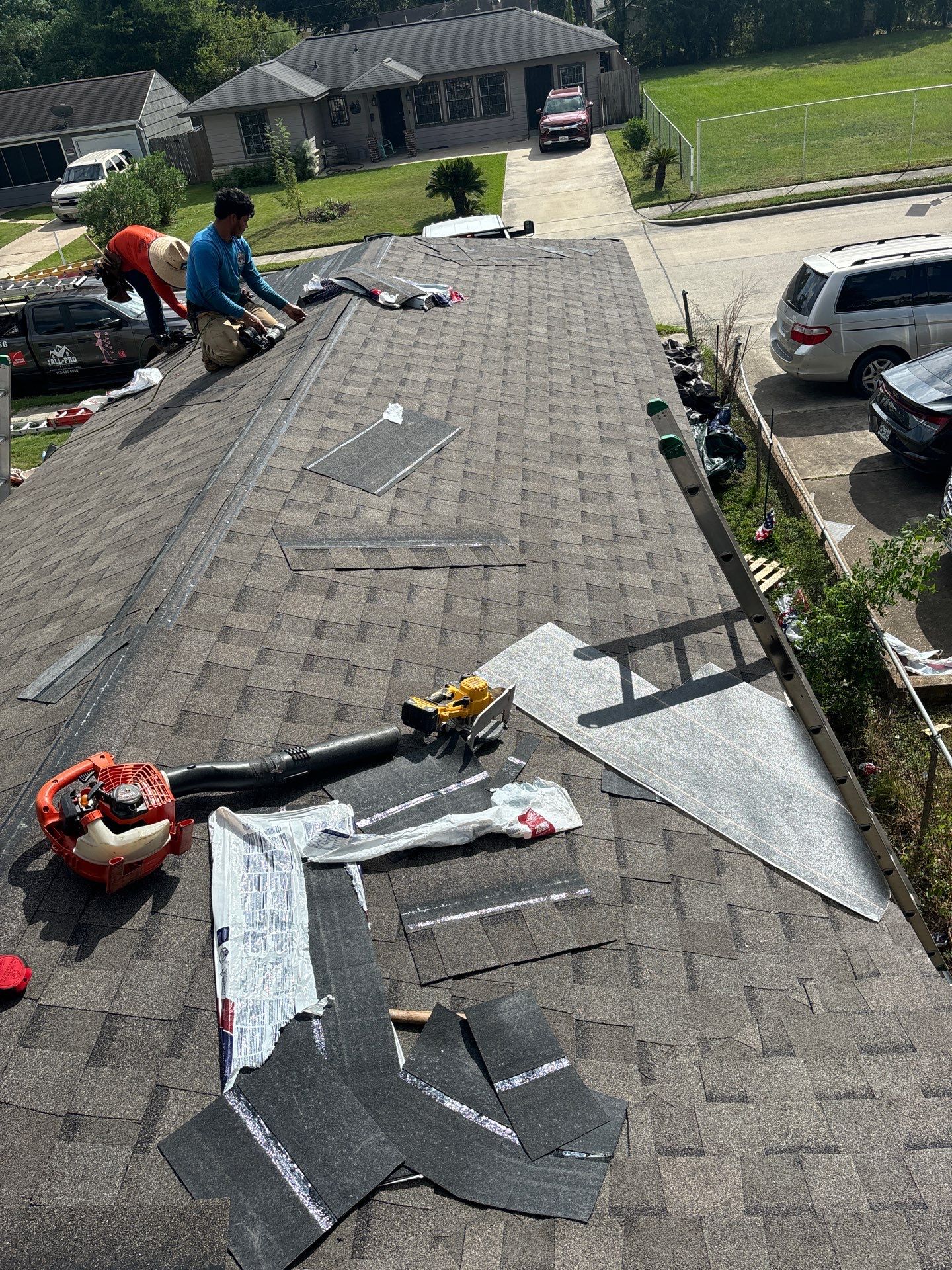 Residential Roofing Repair using Owen's Corning Duration (Lifetime) Shingles by Roof Repair Company