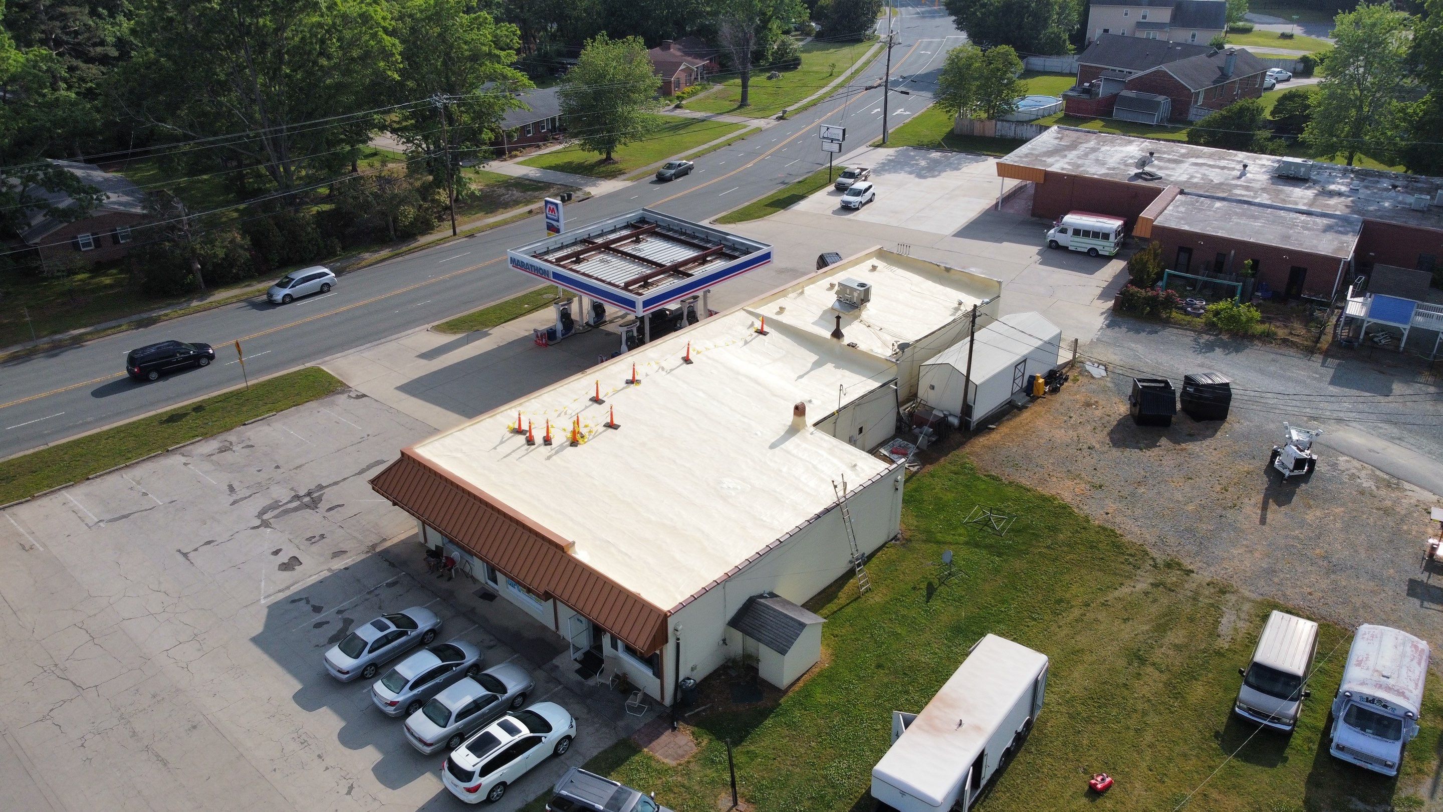 Spray Foam Roof  by Just In Time Roofing and Restoration