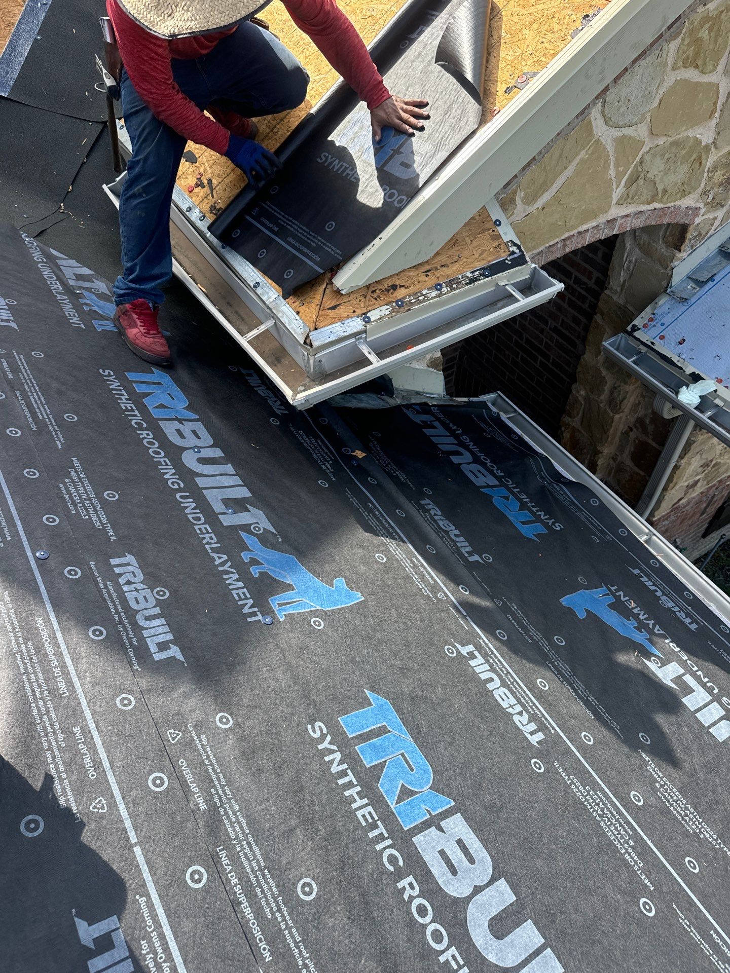 Project in Weatherford by Lonestar Roofing and Restoration LLC.