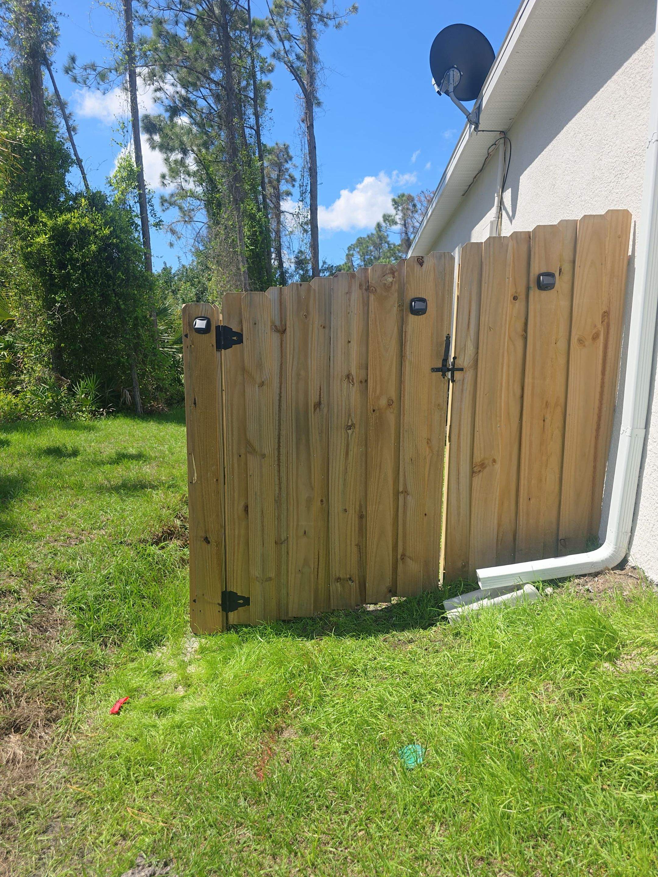 Wood Install in North Port by True Fence LLC