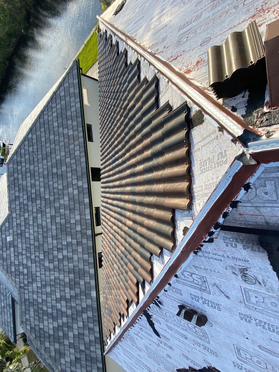 Residential Roofing Installation using Brava Spanish Tile in Punta Gorda, FL by International Roofing