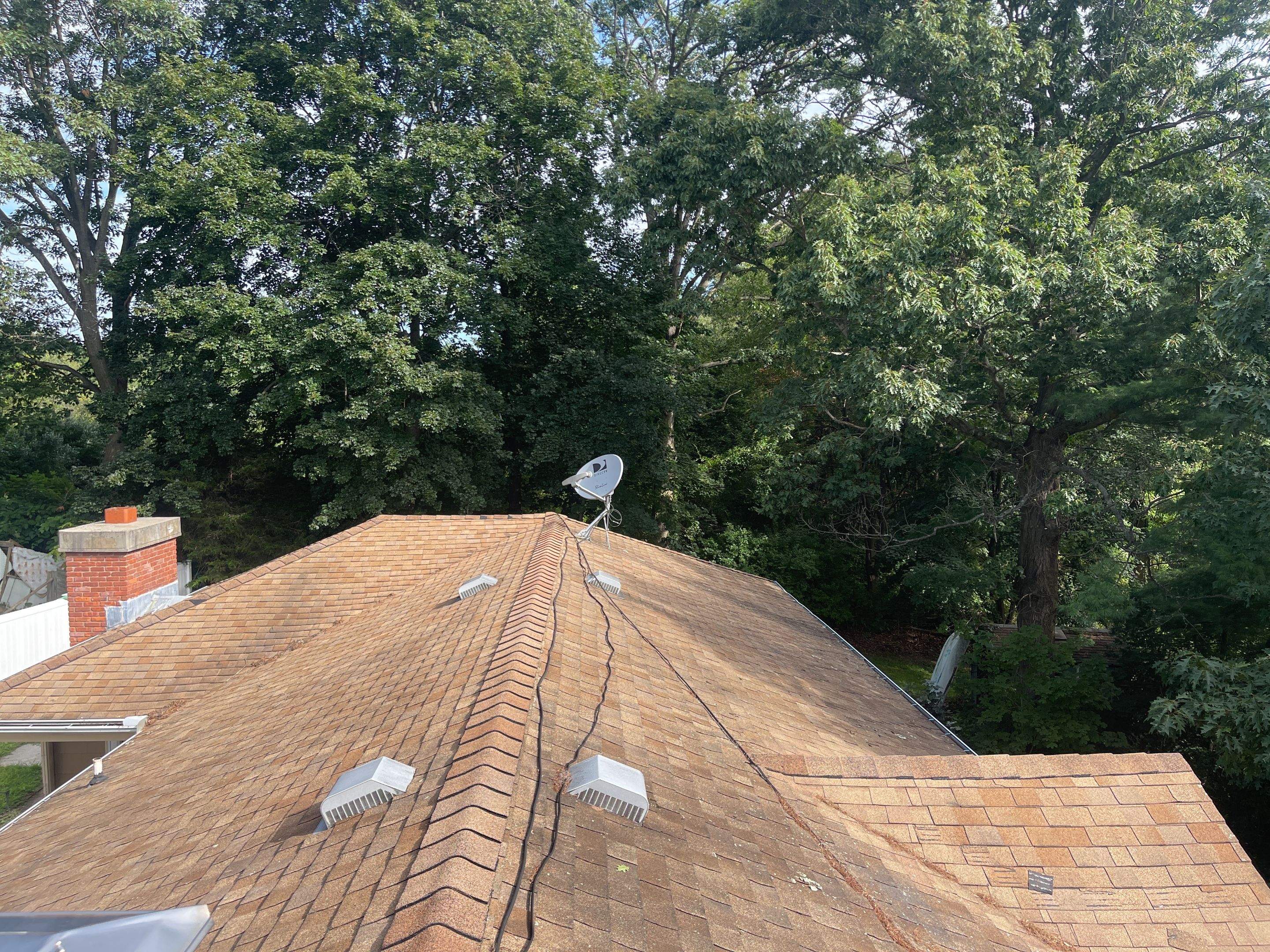 Residential Roofing Installation using Owens Corning Duration Teak by A Plus Exterior